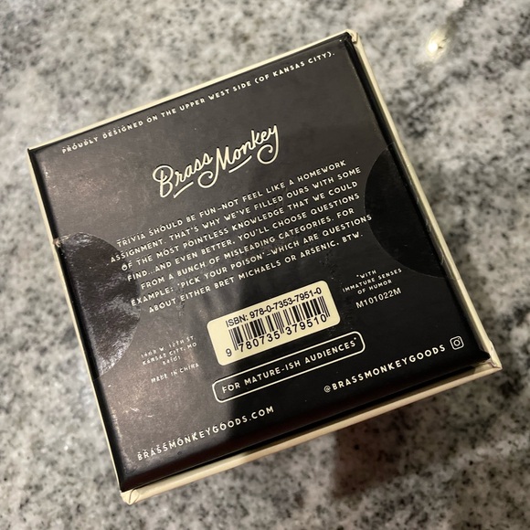 Incredibly Pointless Trivia | Brass Monkey | 200 Questions | Fun for 2-8 - Picture 3 of 12